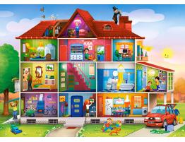 Puzzle Castorland Casa en Vivo de 120 Pzs