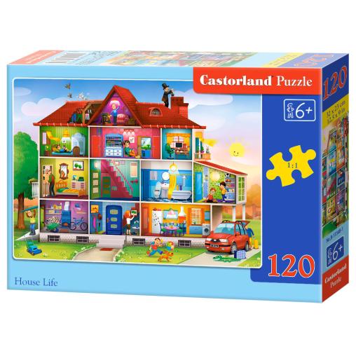 Puzzle Castorland Casa en Vivo de 120 Pzs