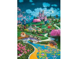 Puzzle Castorland Castillo De Cenicienta de 100 Piezas