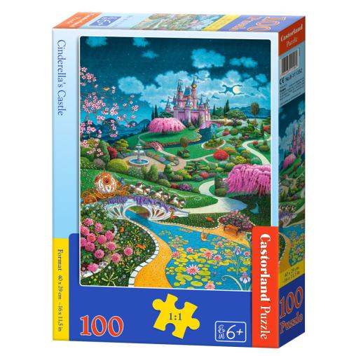 Puzzle Castorland Castillo De Cenicienta de 100 Piezas