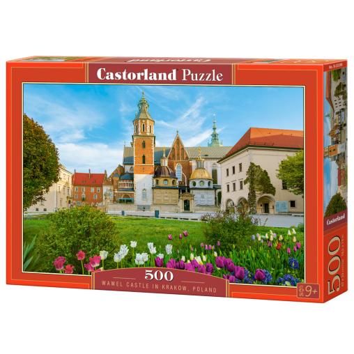 Puzzle Castorland Castillo de Wawel Cracovia, Polonia de 500 Pz