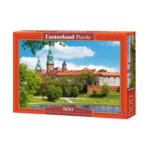 Puzzle Castorland Castillo Real de Wawel, Polonia de 500 Piezas