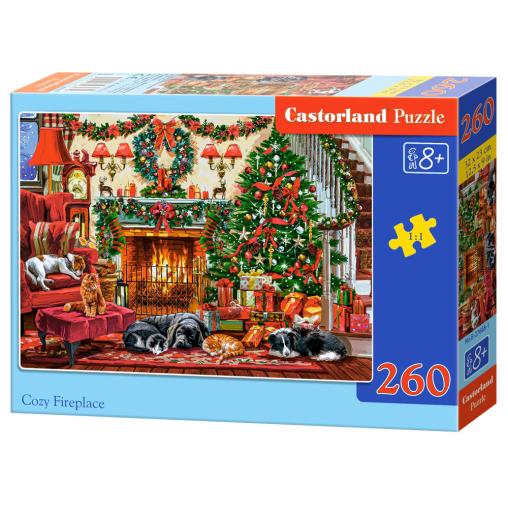 Puzzle Castorland Chimenea Acogedora de 260 Piezas