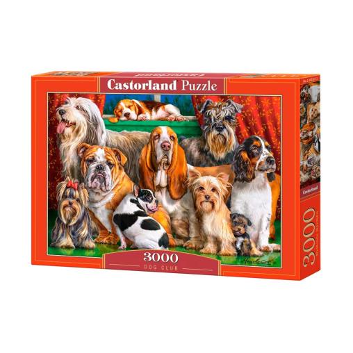 Puzzle Castorland Club de Perros de 3000 Piezas