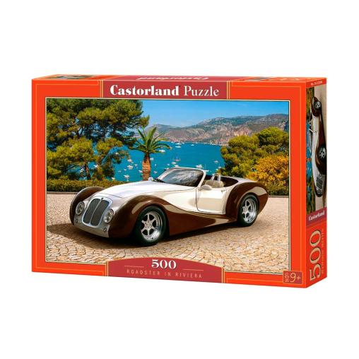 Puzzle Castorland Coche en La Riviera de 500 Piezas