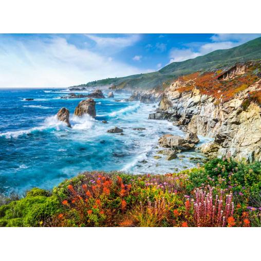 Puzzle Castorland Costa de Big Sur, California de 2000 Piezas