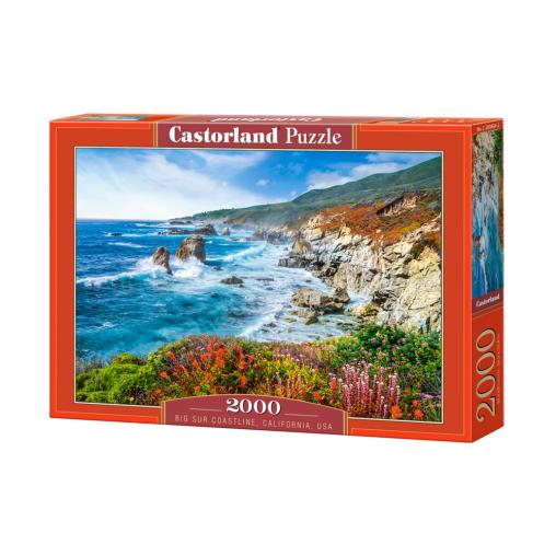 Puzzle Castorland Costa de Big Sur, California de 2000 Piezas