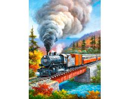 Puzzle Castorland Cruce de Tren de 200 Piezas