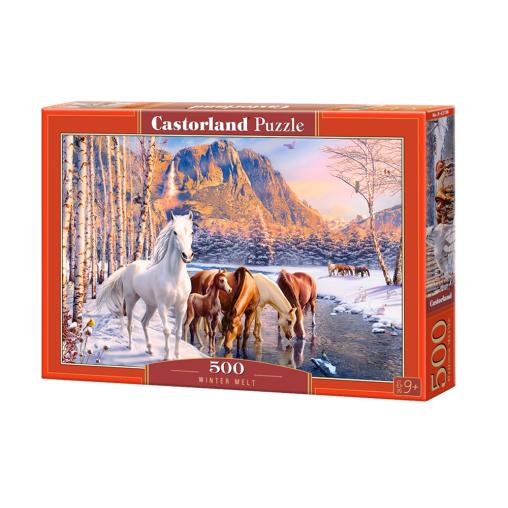 Puzzle Castorland Deshielo en Invierno de 500 Piezas