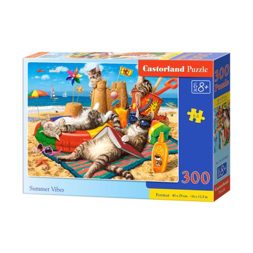 Puzzle Castorland Disfrutando del Verano de 300 Piezas