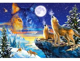 Puzzle Castorland Le Cri des loups 1000 pièces