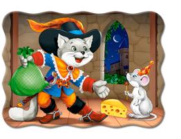 Puzzle Castorland El Gato con Botas de 30 Piezas