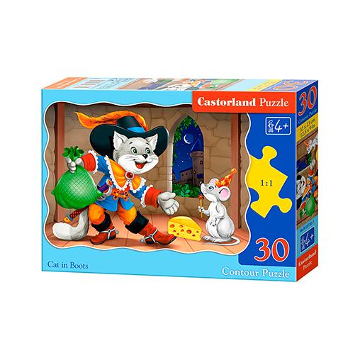 Puzzle Castorland El Gato con Botas de 30 Piezas