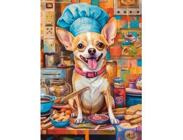 Puzzle Castorland El Perro Chef de 70 Piezas