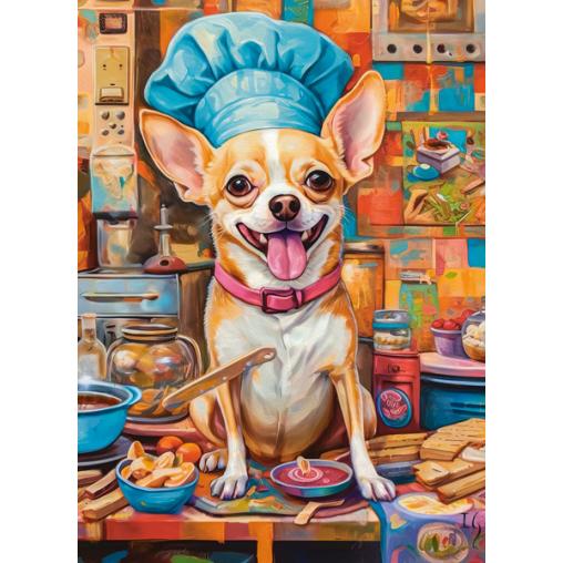 Puzzle Castorland El Perro Chef de 70 Piezas