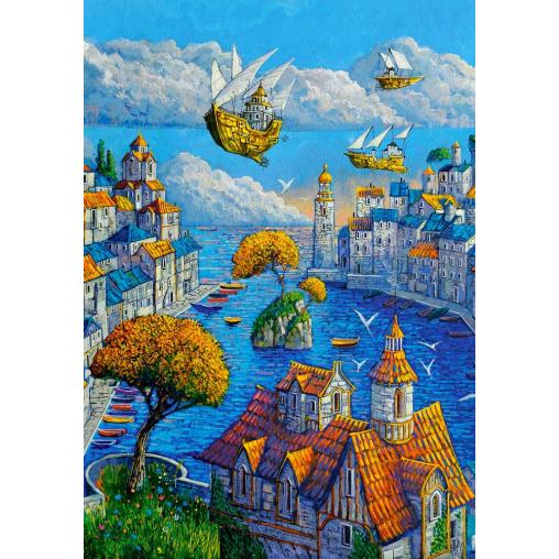 Puzzle Castorland El Puerto de 500 Piezas