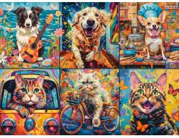 Puzzle Castorland Elige tu Mascota de 2000 Piezas