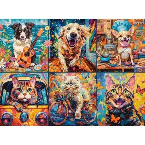 Puzzle Castorland Elige tu Mascota de 2000 Piezas