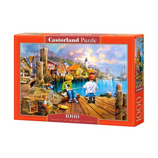 Puzzle Castorland En el Muelle de 1000 Piezas