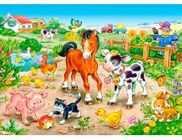 Puzzle Castorland En La Granja de 120 Piezas