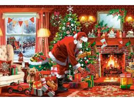 Puzzle Castorland Entrega Especial de Papá Noel de 1500 Pzs