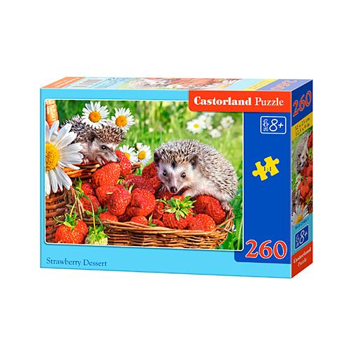 Puzzle Castorland Erizos y Fresas de 260 Piezas