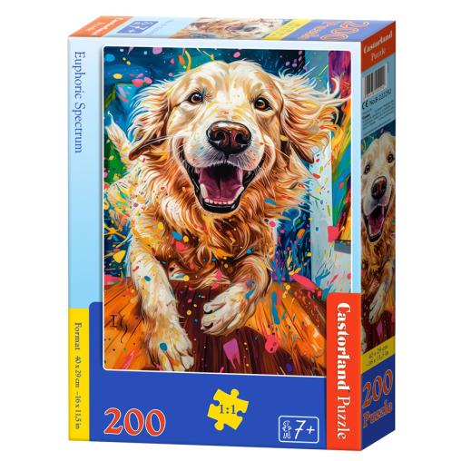 Puzzle Castorland Espectro Eufórico de 200 Pzs