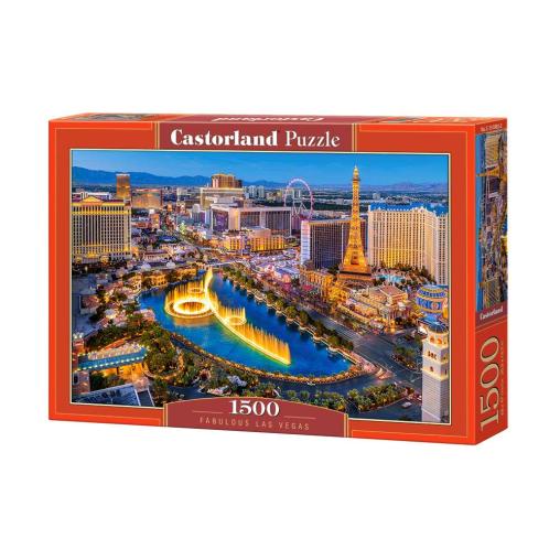 Puzzle Castorland Fabulosa Las Vegas de 1500 Piezas