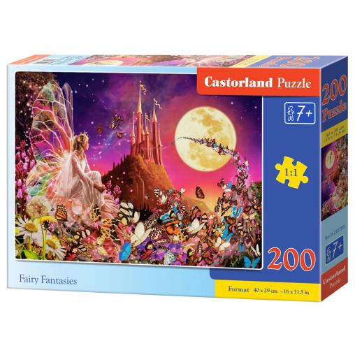 Puzzle Castorland Fantasías de Hadas de 200 Pzs