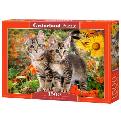 Puzzle Castorland Gatitos Colegas de 1500 Piezas