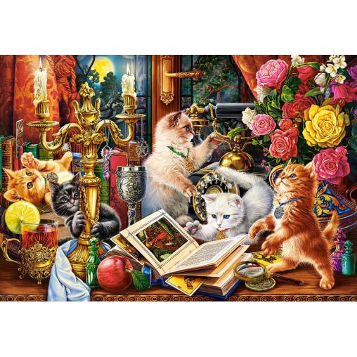 Puzzle Castorland Gatitos Mágicos de 1000 Piezas