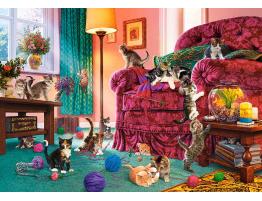 Puzzle Castorland Gatitos Traviesos de 500 Piezas