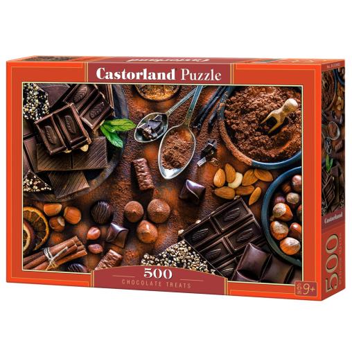 Puzzle Castorland Golosinas de Chocolate de 500 Piezas