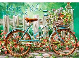 Puzzle Castorland Hermoso Paseo en Bici de 500 Piezas