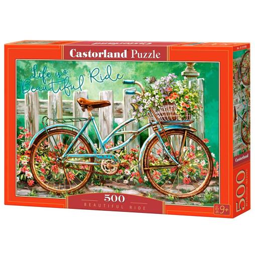 Puzzle Castorland Hermoso Paseo en Bici de 500 Piezas