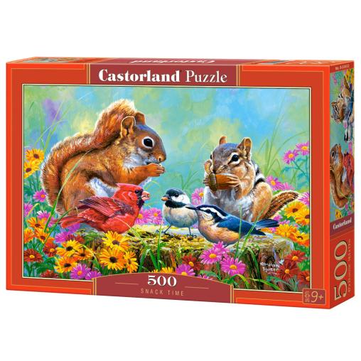 Puzzle Castorland Hora de la Merienda de 500 Piezas