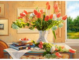 Puzzle Castorland Impresiones Florales de 3000 Piezas