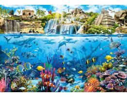 Puzzle Castorland Isla Pirata de 1500 Piezas