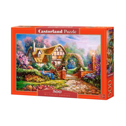 Puzzle Castorland Jardines de Wiltshire de 500 Piezas