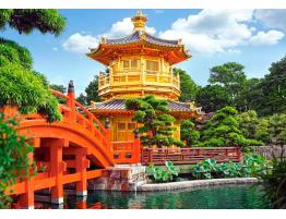 Puzzle Castorland Jardín Chino en Hong Kong de 500 Piezas