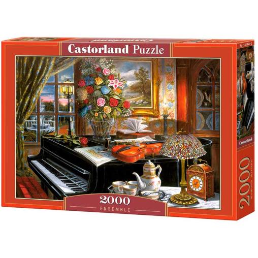 Puzzle Castorland Junto al Piano de 2000 Piezas