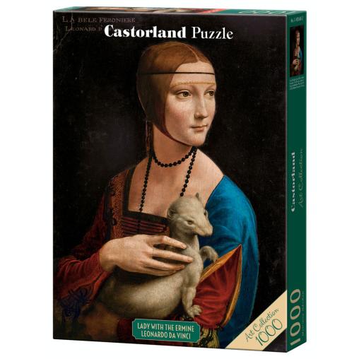 Puzzle Castorland La Dama Con Armiño de 1000 Piezas