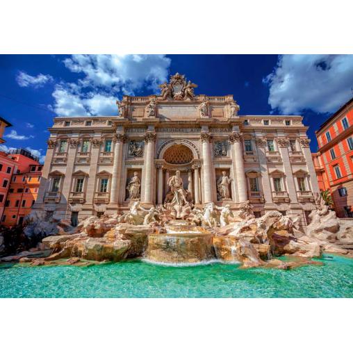 Puzzle Castorland La Fontana De Trevi, Roma de 1500 Pzs