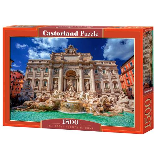 Puzzle Castorland La Fontana De Trevi, Roma de 1500 Pzs