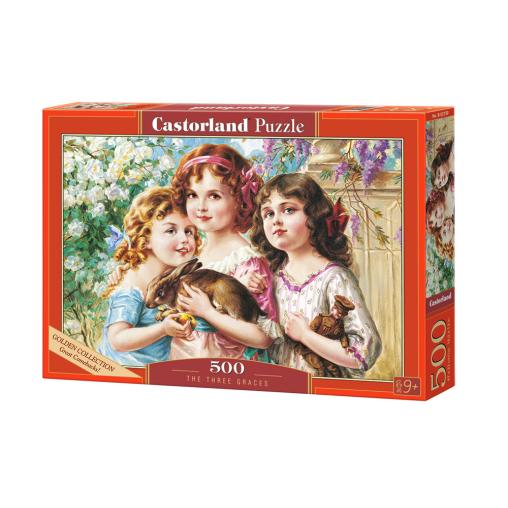 Puzzle Castorland Las Tres Gracias de 500 Piezas