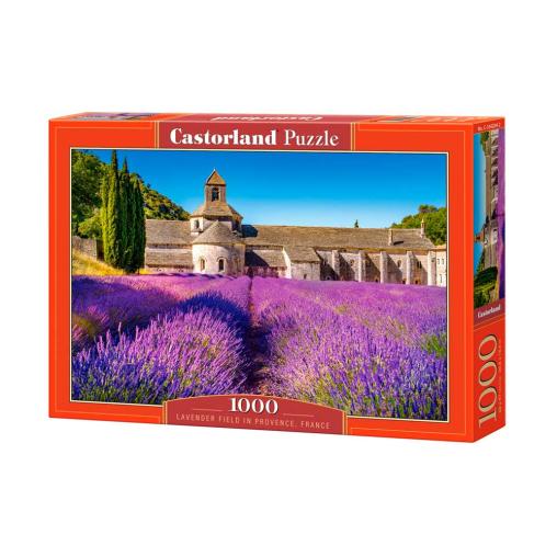 Puzzle Castorland Lavandas en Notre Dame de Senanque de 1000 Pz