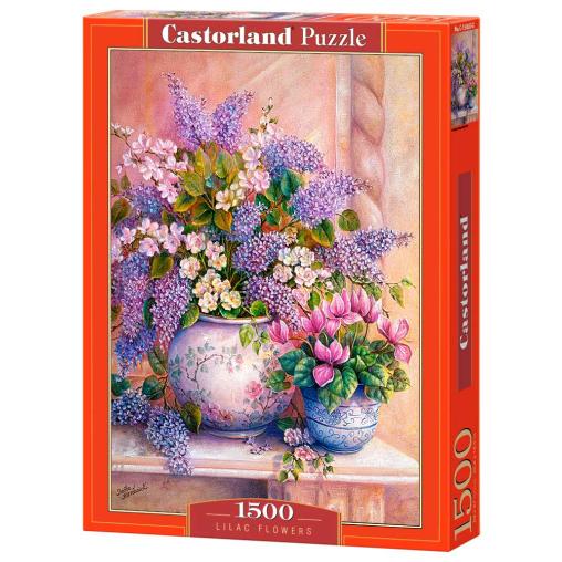 Puzzle Castorland Lilas de 1500 Piezas