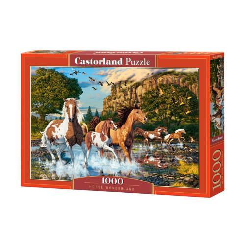 Puzzle Castorland La Tierra de los Caballos de 1000 Piezas