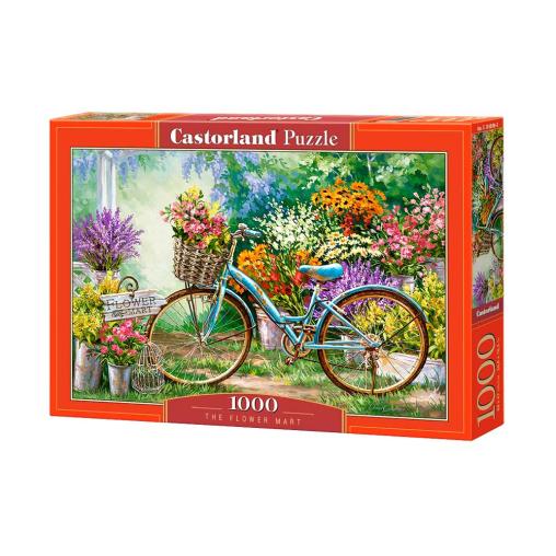 Puzzle Castorland Mercado de Flores de 1000 Piezas