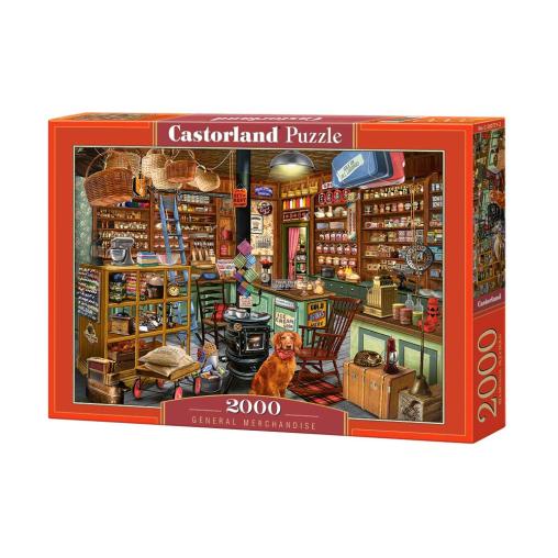 Puzzle Castorland Mercancía General de 2000 Piezas